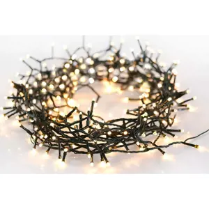 Zelený LED světelný řetěz DecoKing Chain, 200 světýlek, délka 19,93 m