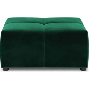 Produkt Zelený sametový modul pohovky Rome Velvet - Cosmopolitan Design