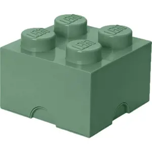 Zelený úložný box čtverec LEGO®