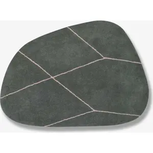 Produkt Zelený vlněný koberec 120x154 cm Shape – Mette Ditmer Denmark