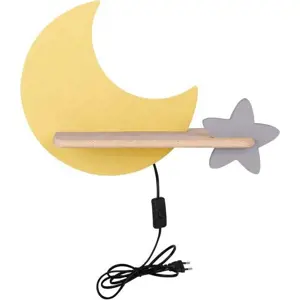 Produkt Žluté dětské svítidlo Moon – Candellux Lighting