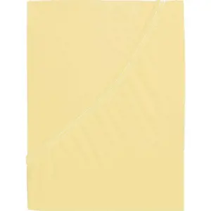 Žluté napínací prostěradlo 180x200 cm – B.E.S.