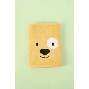 Produkt Žlutý bavlněný dětský ručník 50x75 cm Lucky – Foutastic