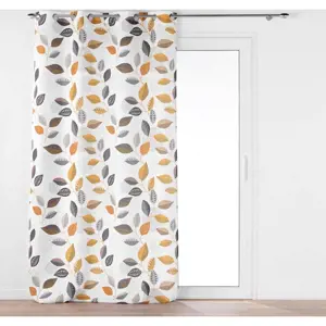 Produkt Žlutý/bílý závěs 140x280 cm Vahine – douceur d'intérieur