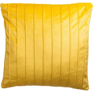 Produkt Žlutý dekorativní polštář JAHU collections Stripe, 45 x 45 cm
