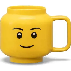 Žlutý keramický dětský hrnek 530 ml Head – LEGO®