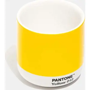 Žlutý keramický hrnek 175 ml Cortado Yellow 012 – Pantone