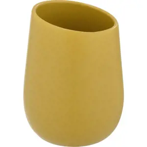Produkt Žlutý keramický kelímek na zubní kartáčky Badi – Wenko