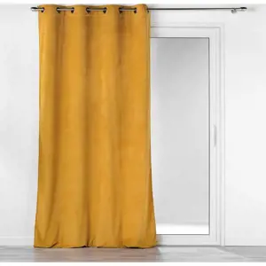 Produkt Žlutý manšestrový závěs 140x260 cm Casual – douceur d'intérieur