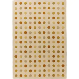 Žlutý ručně tkaný vlněný koberec 120x170 cm Dotty – Asiatic Carpets