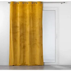 Produkt Žlutý sametový závěs 140x240 cm Analia – douceur d'intérieur