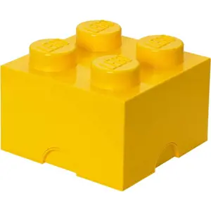 Žlutý úložný box čtverec LEGO®