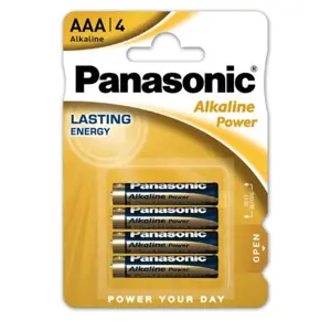Produkt Mikrotužkové baterie Bronze - 4x AAA - Panasonic
