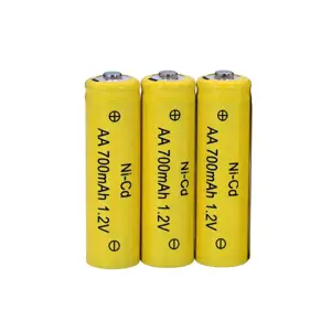 Nabíjecí baterie LC 14500 (AA 700 mAh, 1,2 V, Ni-Cd) - 3 ks