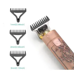 Produkt Profesionální elektrický kovový zastřihovač vlasů pro muže VGR V-076 - Měděná