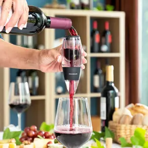 Produkt Provzdušňovač vína s filtrem, stojanem a krytem Wineir InnovaGoods