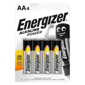 Tužkové baterie Alkaline Power - 4x AA - Energizer