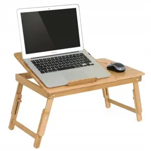 Produkt Zaparkorun Bambusový stolek na notebook do postele - 30 x 50 cm