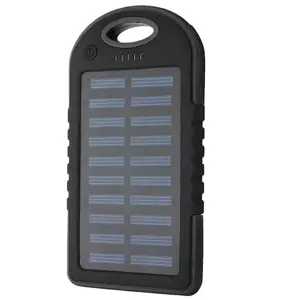 Produkt Zaparkorun Solární powerbanka se záložní baterií - 5000 mAh - černá